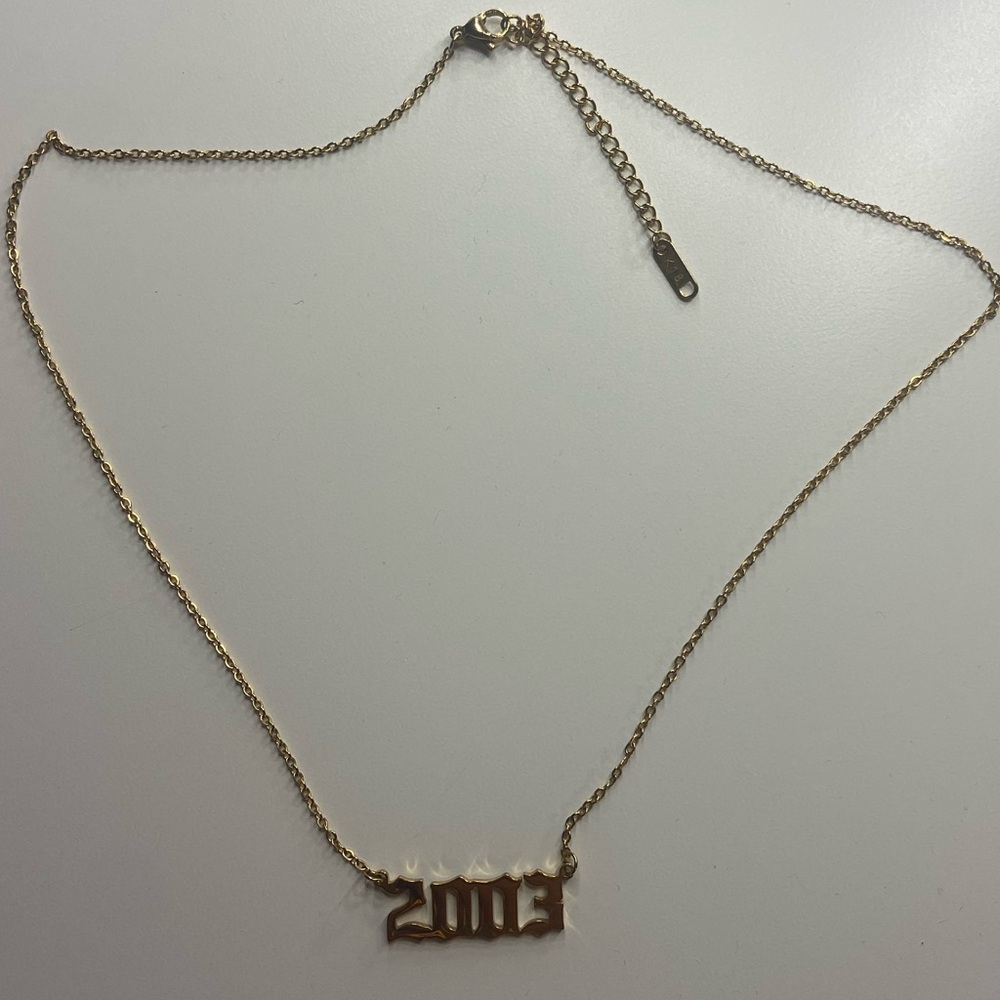Birthday Necklace 2003